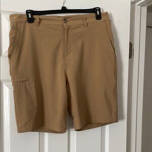 Panama Jack Tan Cargo Shorts Lightweight Summer Essential